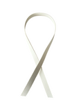 White Leather Straps